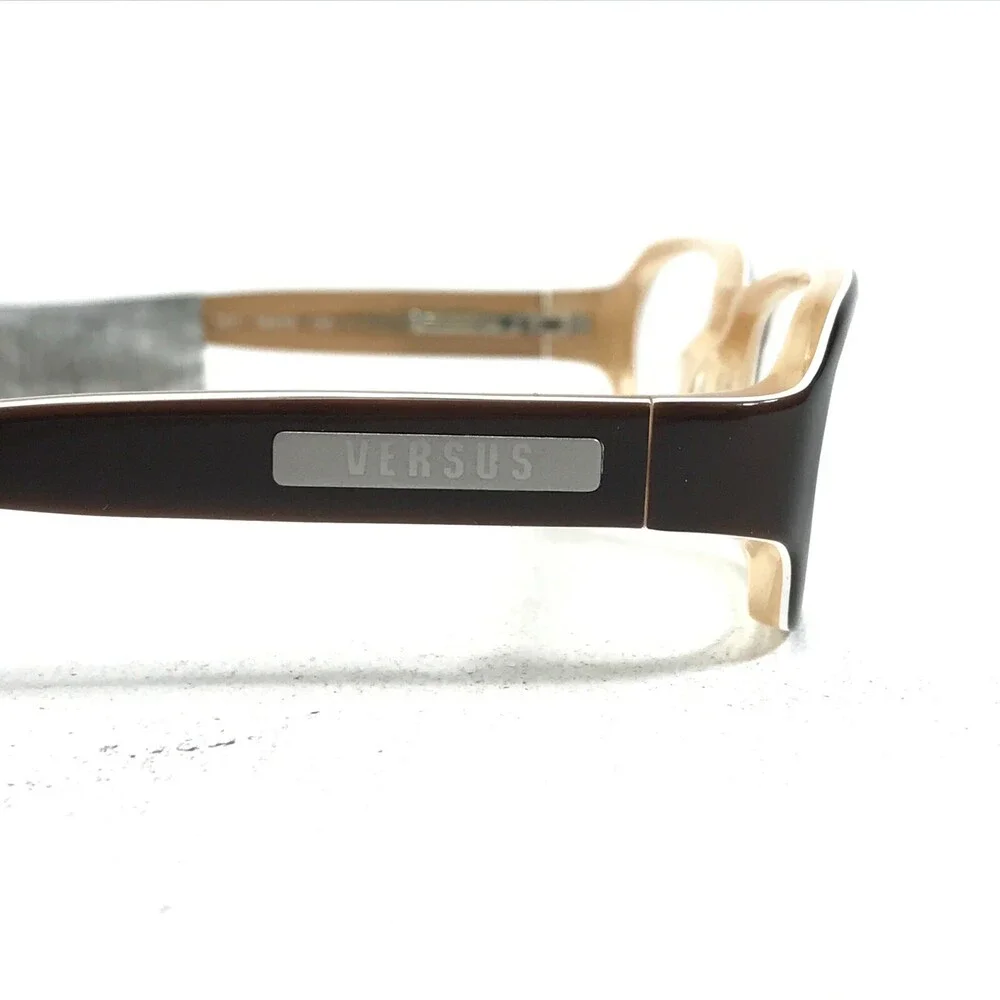 Versus by Versace Eyeglasses Frames MOD.8045 601 Brown Round Oval 52-16-130